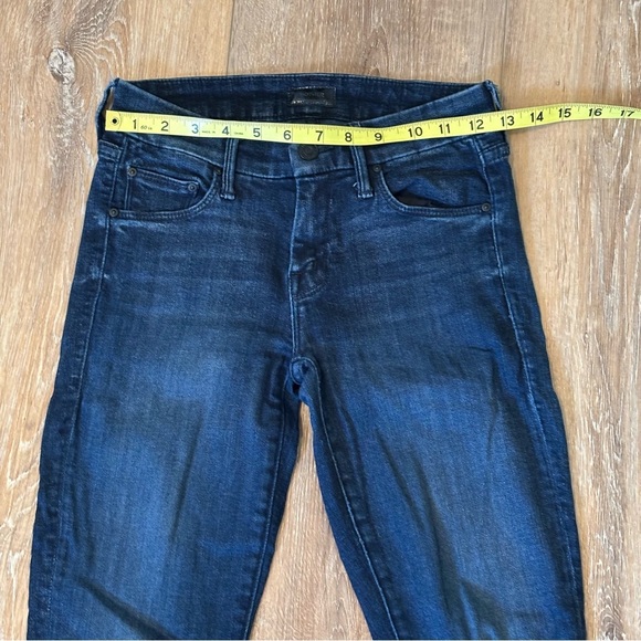 MOTHER The Looker Film At 11 Dark Wash Stretch Skinny Jean SIZE 25 Comfy - Picture 2 of 10